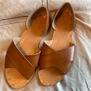 Cognac Sandals